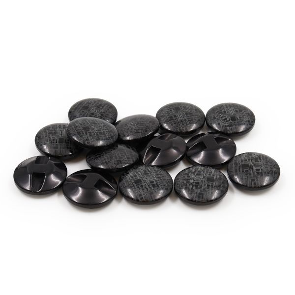 Пуговицы на ножке 36L (blk-04 (черный)), 24 шт