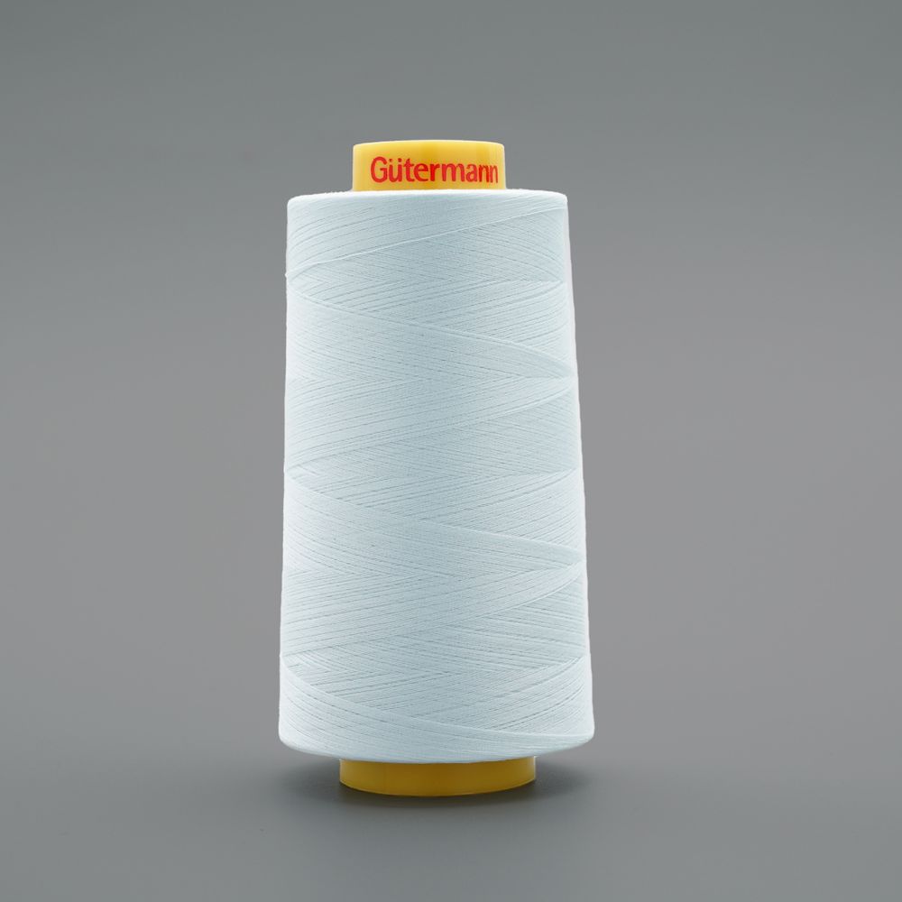 Нитка особо тонкая Gutermann Mara №150 (150/2), 5000 м, 713961, цв. 193 иней, 1 катушка