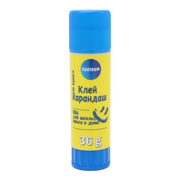 Клей-карандаш 36 г Centrum LITE на ПВА основе, 80506