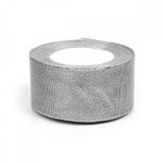 Лента металлизированная 50.0 мм / 22.85±1 метра, цв. серебро, Magic4Hobby, упак. 2 шт