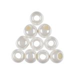 Бусины пластик ⌀12 мм, 50 шт (5х10 шт), №01, Zlatka JCB-03