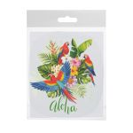 Термотрансфер, 1 шт, М-027 aloha 14x13 см, Gamma M №01