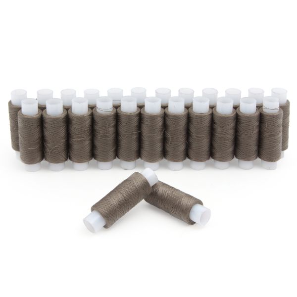 Нитки особо тонкие 50/2, 25 кат. по 200 метров, 216 серый хаки