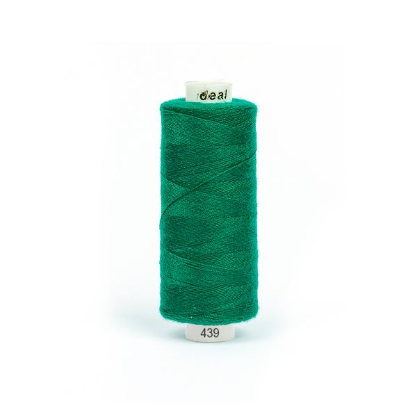 Нитки швейные бытовые Ideal 40/2, 366 м / 10 кат., 439 зеленый