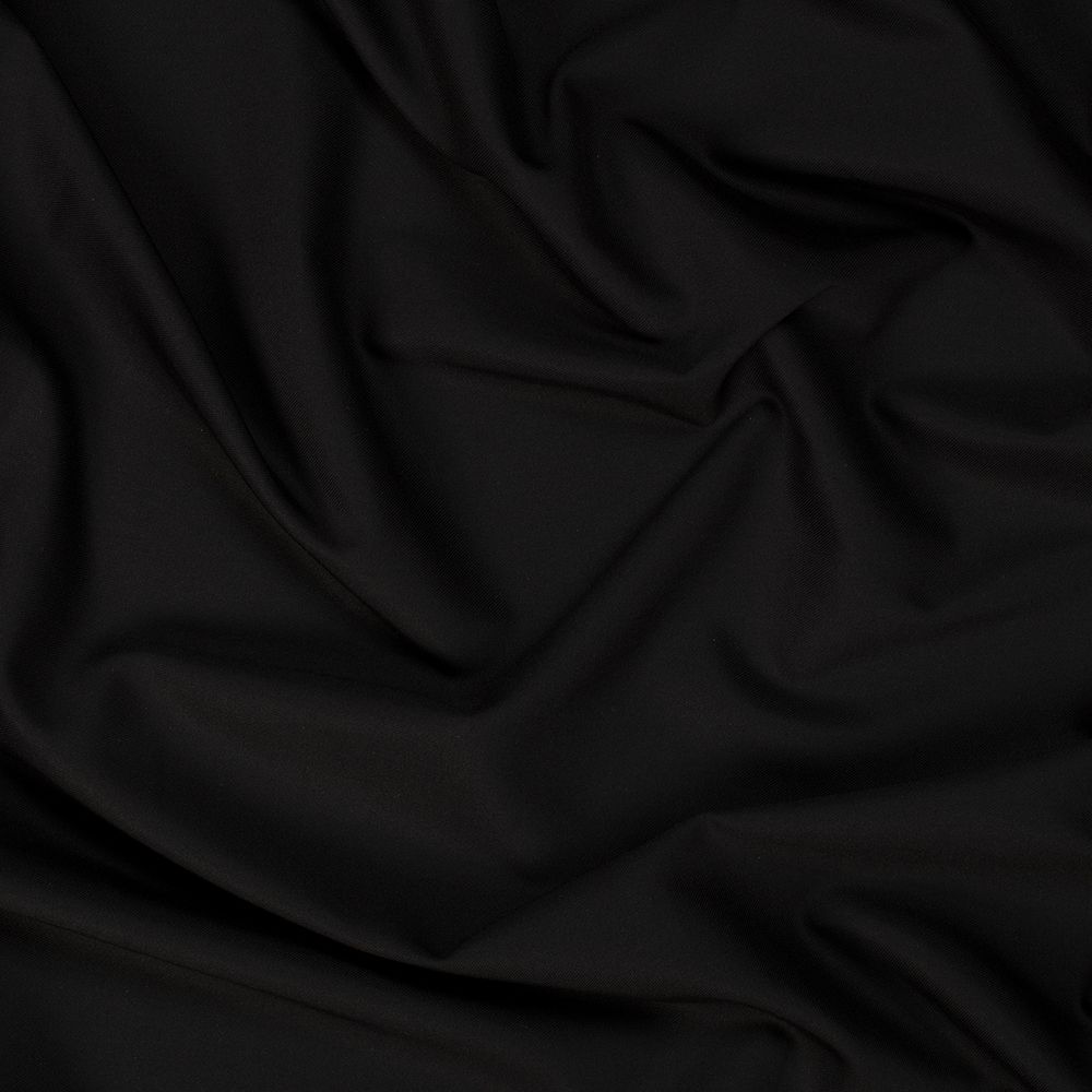 Ткань костюмная 174 г/м², 150х150±2 см, 01 черный/black, Gamma SUTF-001N