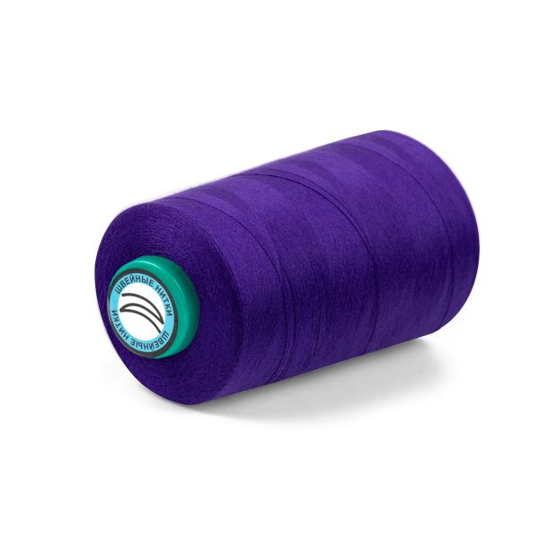 Нитки универсальные Nitka 40/2, 4570 м (5000 ярд) / 1 кат., 200 т.фиолетовый
