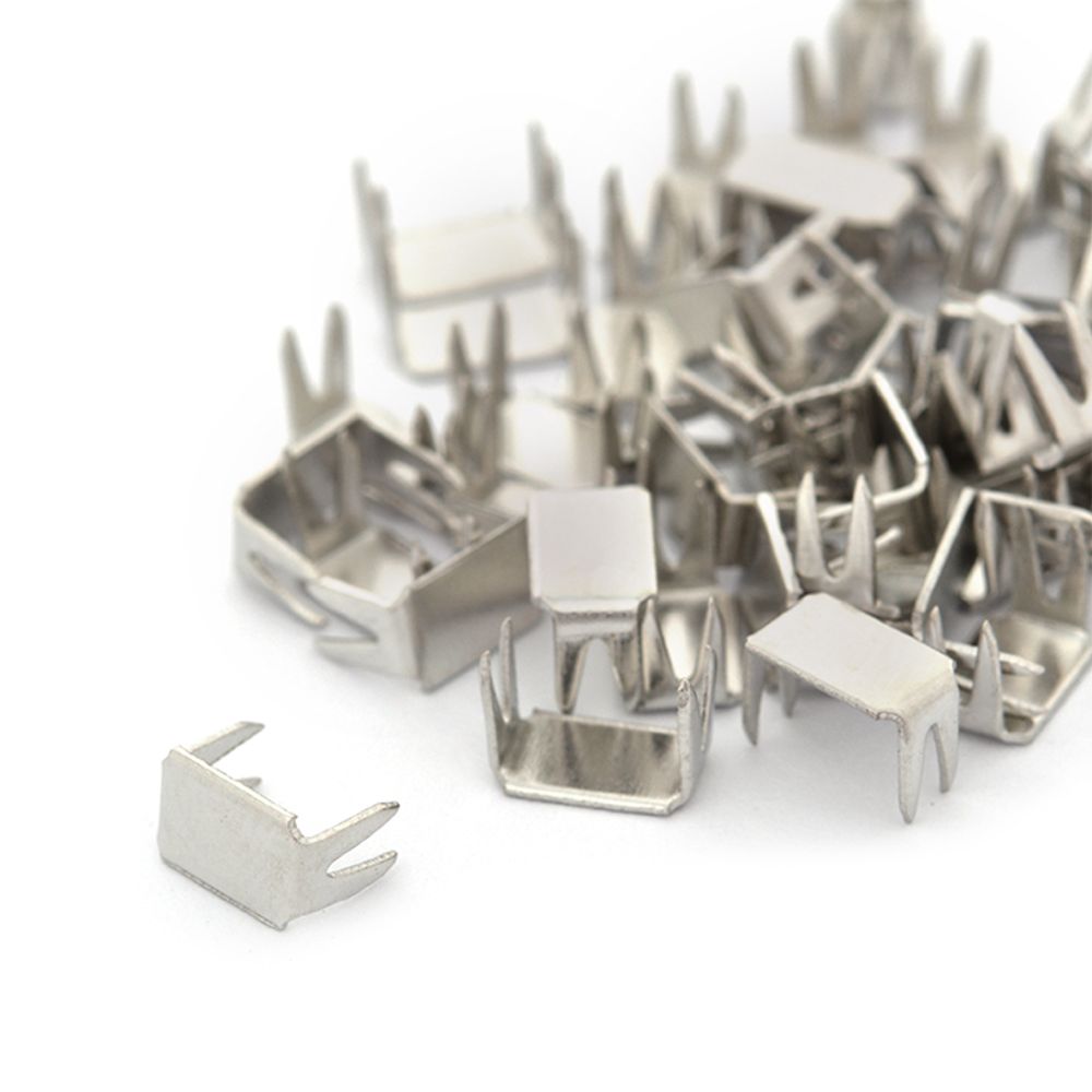 Ограничитель нижний для молний №5 арт.ММ1 цв.никель уп.500 шт