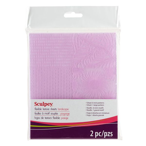Текстурный лист Sculpey Texture Sheet ASTM007 Landscape, Sculpey