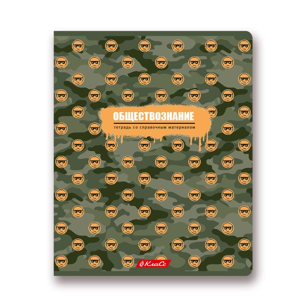 Тетрадь предметная Разные интересы A5+ 48 л. на скобе, 10 шт, клетка, Обществознание 48ТСК5 000158, Светоч