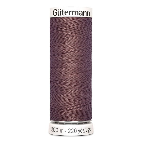 Нитки универсальные Gutermann Sew-all, 200м, 428 какао, 5 катушек