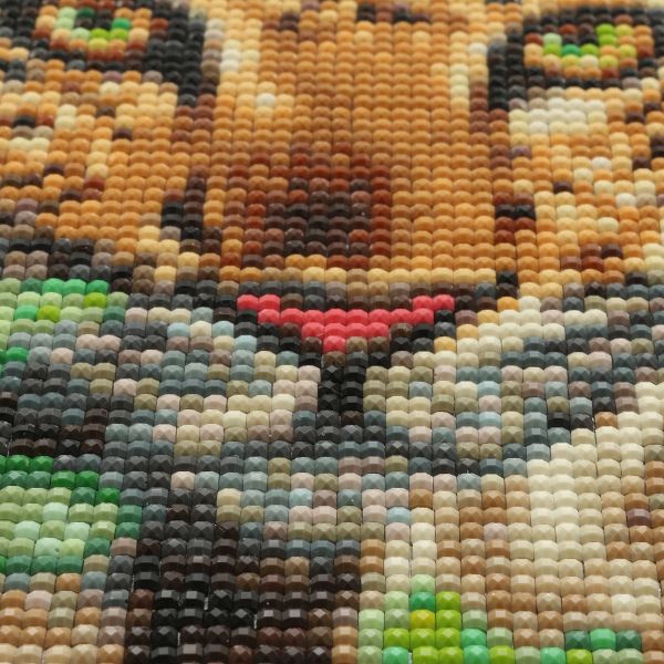 Алмазная (кристальная) мозаика Cristyle, Леопард, 30х40 см