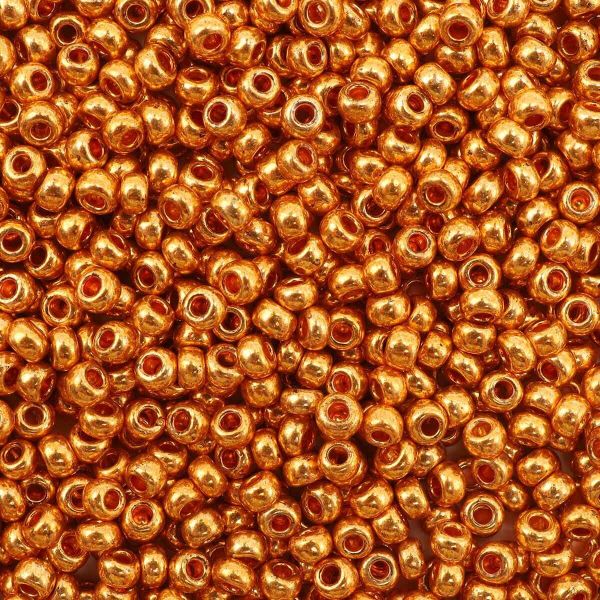 Бисер Preciosa металлик, круг.отв., 100 г (5х20 г), (18389)331-19001/10/0