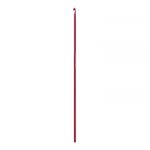 Крючок для вязания ⌀2.5 мм, 15 см, металл, в чехле, красный, Gamma CH-15