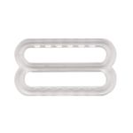 Рамки-регуляторы для бюстгальтера пластик 16.0 мм, прозрачный, 100 шт