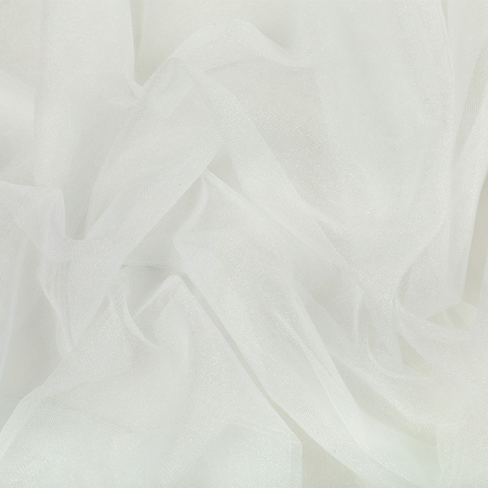 Фатин кристалл 18±2 г/м², 150х150 см, 02 белый, Gamma FTN-BRN