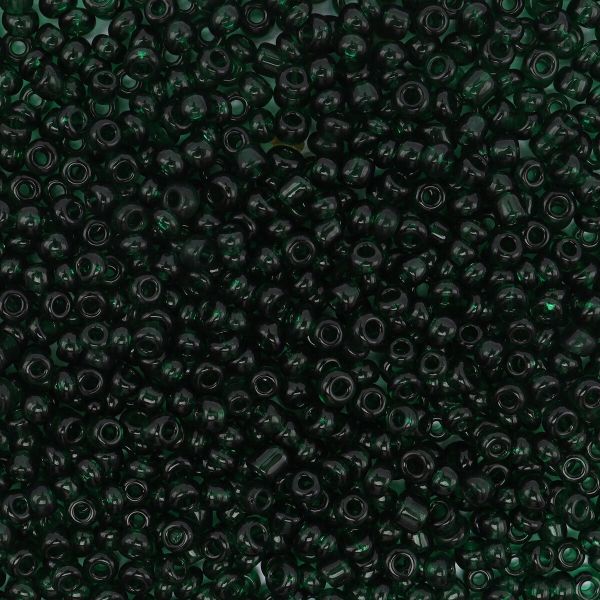 Бисер Astra&Craft 11/0 (2.1 мм), 200 г (10х20 г), цв. 23А изумрудный