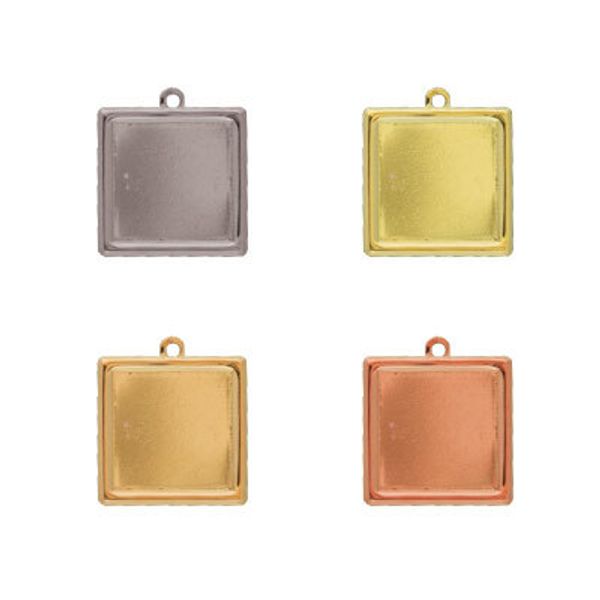 Заготовки для чеканки 2 см, 25 шт, №02 золото, Zlatka SBH-06