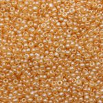 Бисер Astra&Craft 11/0 (2.1 мм), 500 г, цв. M902 св. золотой/прозрачный, матовый