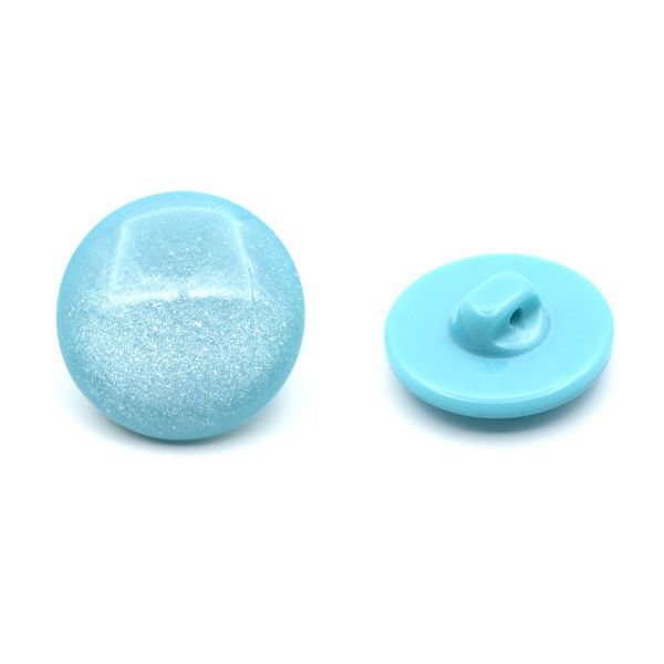 Пуговицы на ножке 32L (20мм), пластик (col.17 голубой), 72 шт, CR P-45