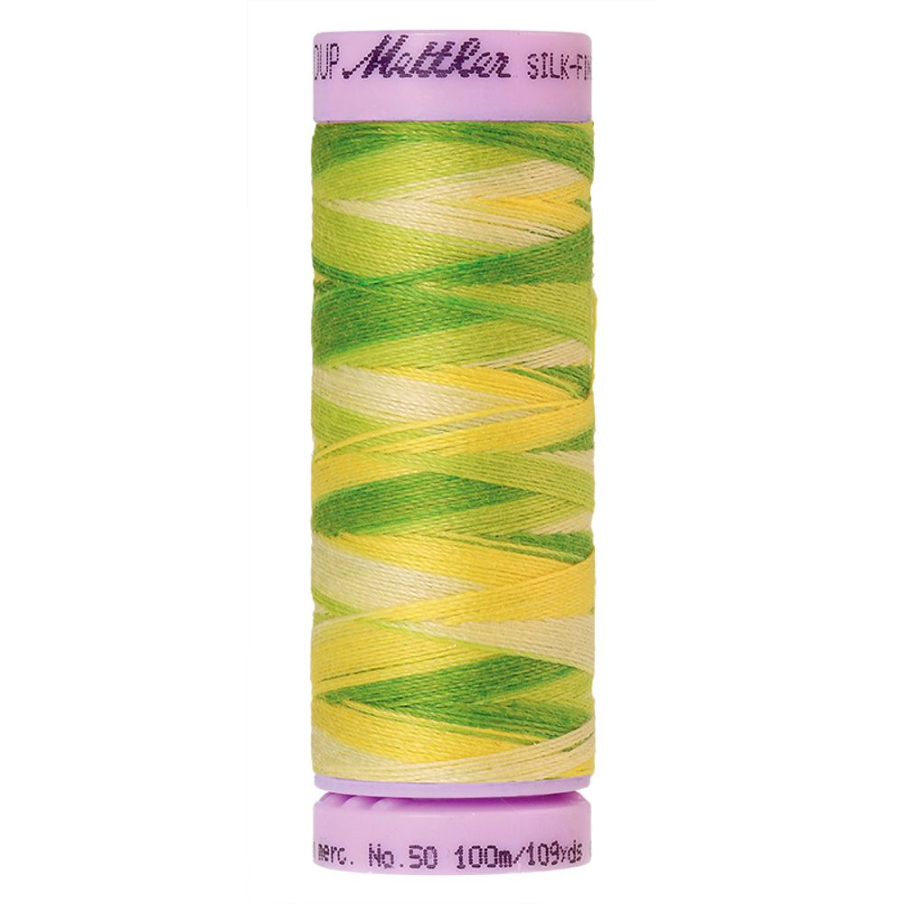 Нитки хлопковые отделочные Mettler Silk-Finish multi Cotton 50, 100 м, 9830, 5 катушек