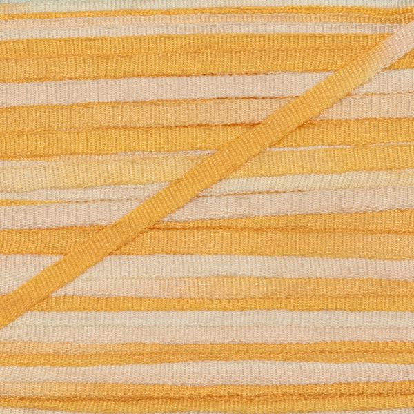 Лента (тесьма) шелковая 2.0 мм / 45.5±0.5 метров, M036 св.оранжевый/оранжевый, Gamma SRM-2