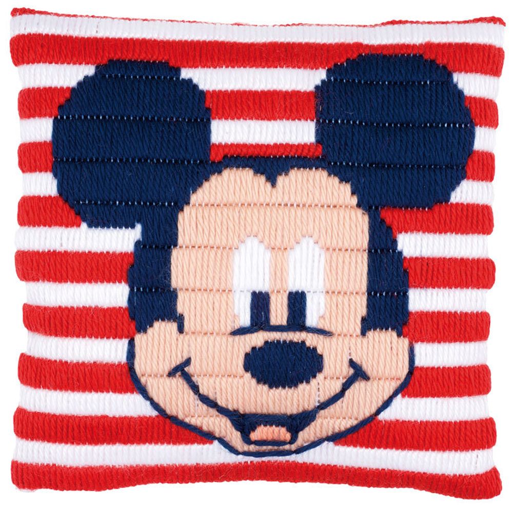 Vervaco, подушка Микки Маус (Disney), 25х25 см /TOS/