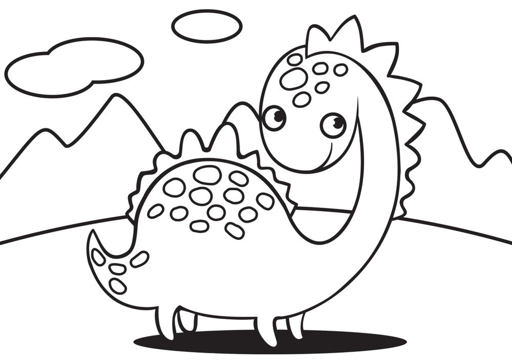 Набор для раскрашивания цветным песком №31 Динозавр, 16.5х23 см, Hobbius SPT-01