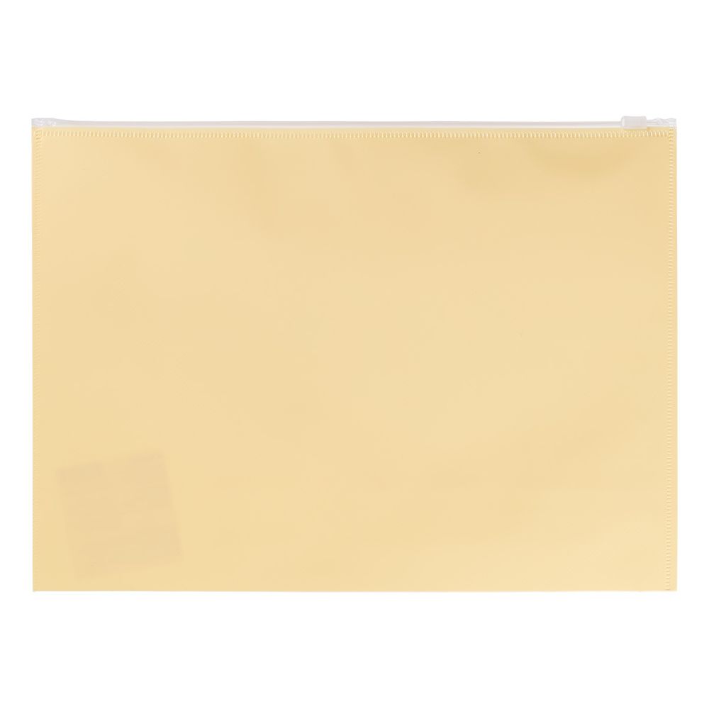 Папка-конверт на ZIP-молнии A4 180 мкм диагональ, 10 шт, ванильный EC21124030, Expert Complete EC21124030