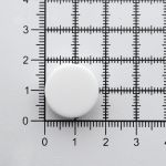 Пуговицы на ножке 28L (18мм), пластик (White (белый матовый)), 72 шт, CN K-33