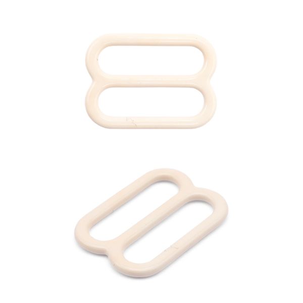 Рамки-регуляторы для бюстгальтера металл 12.0 мм, 20 шт, C571 молочный, ГВ1008