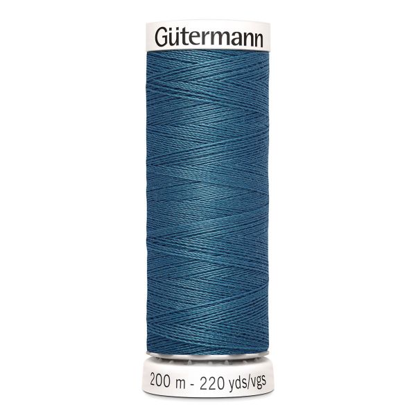 Нитки универсальные Gutermann Sew-all, 200м, 903 серо-бирюзовый, 1 катушка