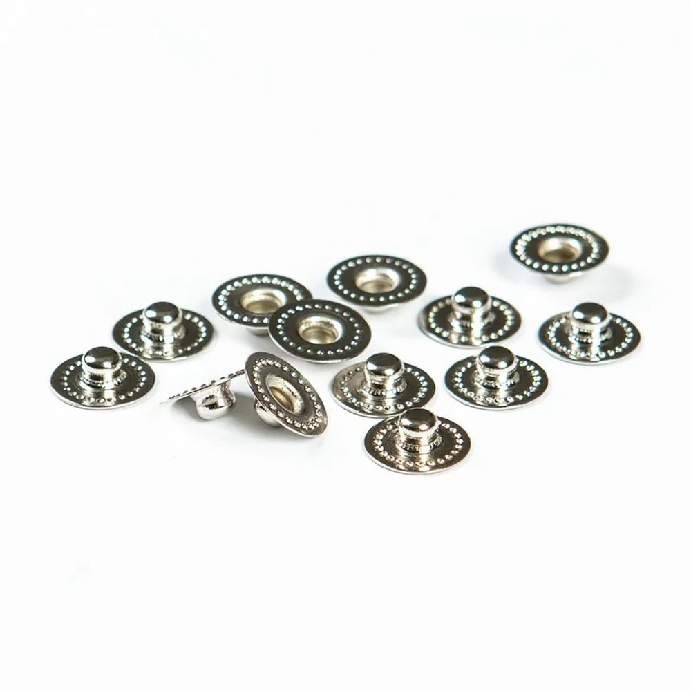 Часть кнопки Альфа (S-образная) ⌀11 мм (C-часть), 5/12 пруж. никель, 100 шт, BIG