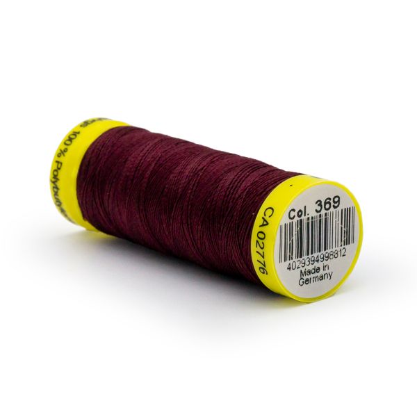 Нитки для трикотажа Gutermann Maraflex, 150м, 369 винный, 5 катушек