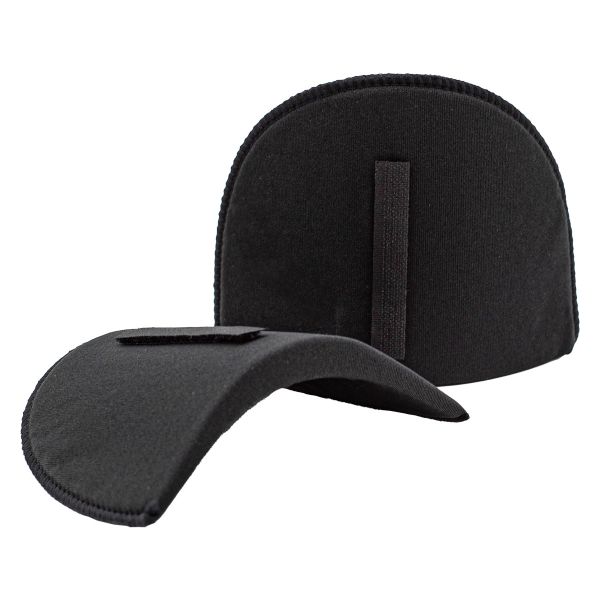 Плечевые накладки (подплечники) втачные на липучке 100х125х12 мм, (S), черный, Prym, 5 шт