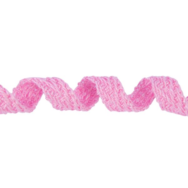 Тесьма (лента) киперная (100% х/б) 5 мм / 25 метров, розовый, Gamma С3865Г17