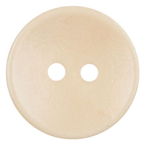 Пуговицы 2 прокола дерево 20 мм, 24 шт, №277 бежевый, Blitz DRN 0066