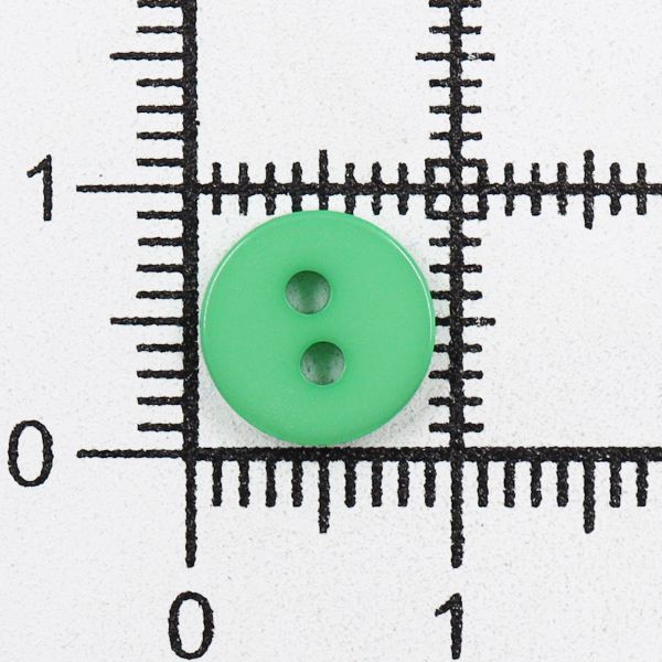 Пуговицы 2 прокола 14L, 9 мм, (Green1 (зеленый1)), NE74, 144 шт