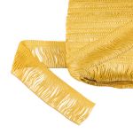 Бахрома отделочная 35.0 мм / 25 метров, 003 желтый, Gamma 110