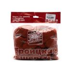 Шерсть для валяния мериносовая тонкая 100%, 100 г, цв.514 темный терракот