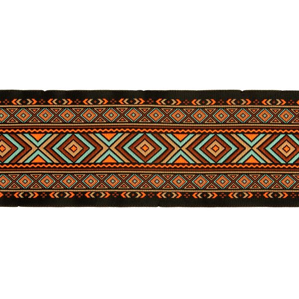 Лента (тесьма) жаккардовая 70.0 мм / 10±0.5 метров, 4, Gamma TRJ-116YP