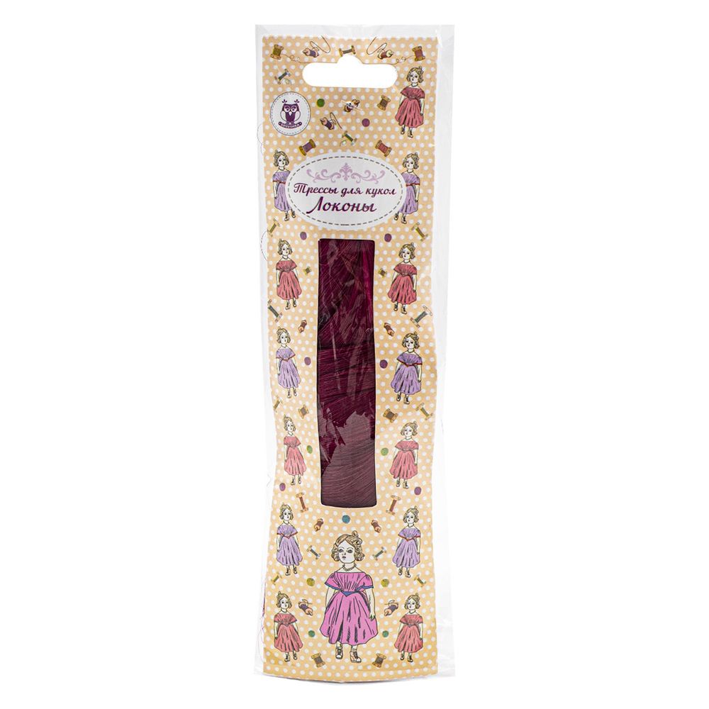Трессы Элит локоны №38 118, длина 38см, ширина 100 см, 1шт, 26472