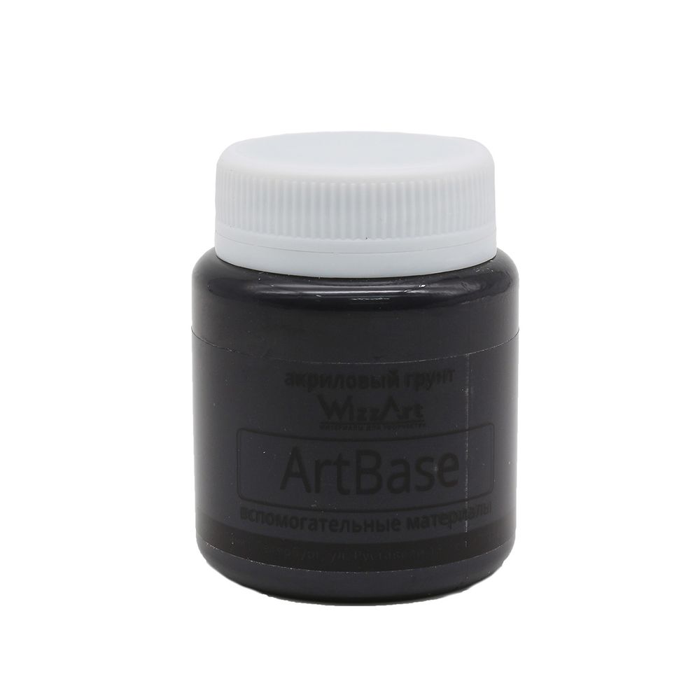 Грунт черный ArtBase 80мл, WizzArt