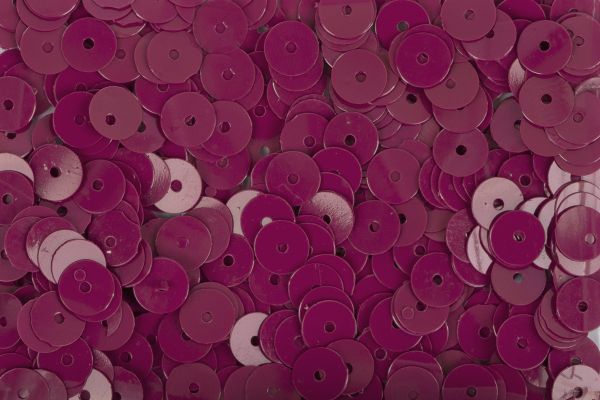 Пайетки Zlatka россыпью ZF-25 6 мм, 50 г (5х10 г), №024 бордовый