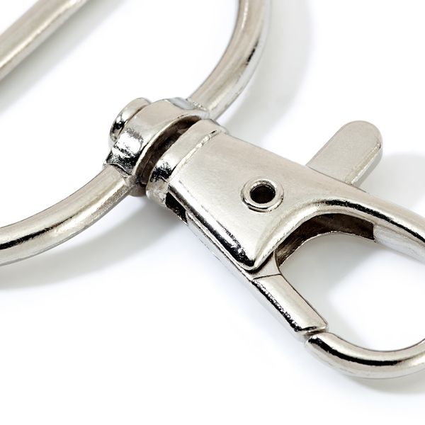 Карабин металл 30x40 мм, 1 шт, под никель, Prym 417904