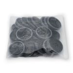 Пуговицы 4 прокола 40L (25мм), (Gray2 (серый2)), 24 шт
