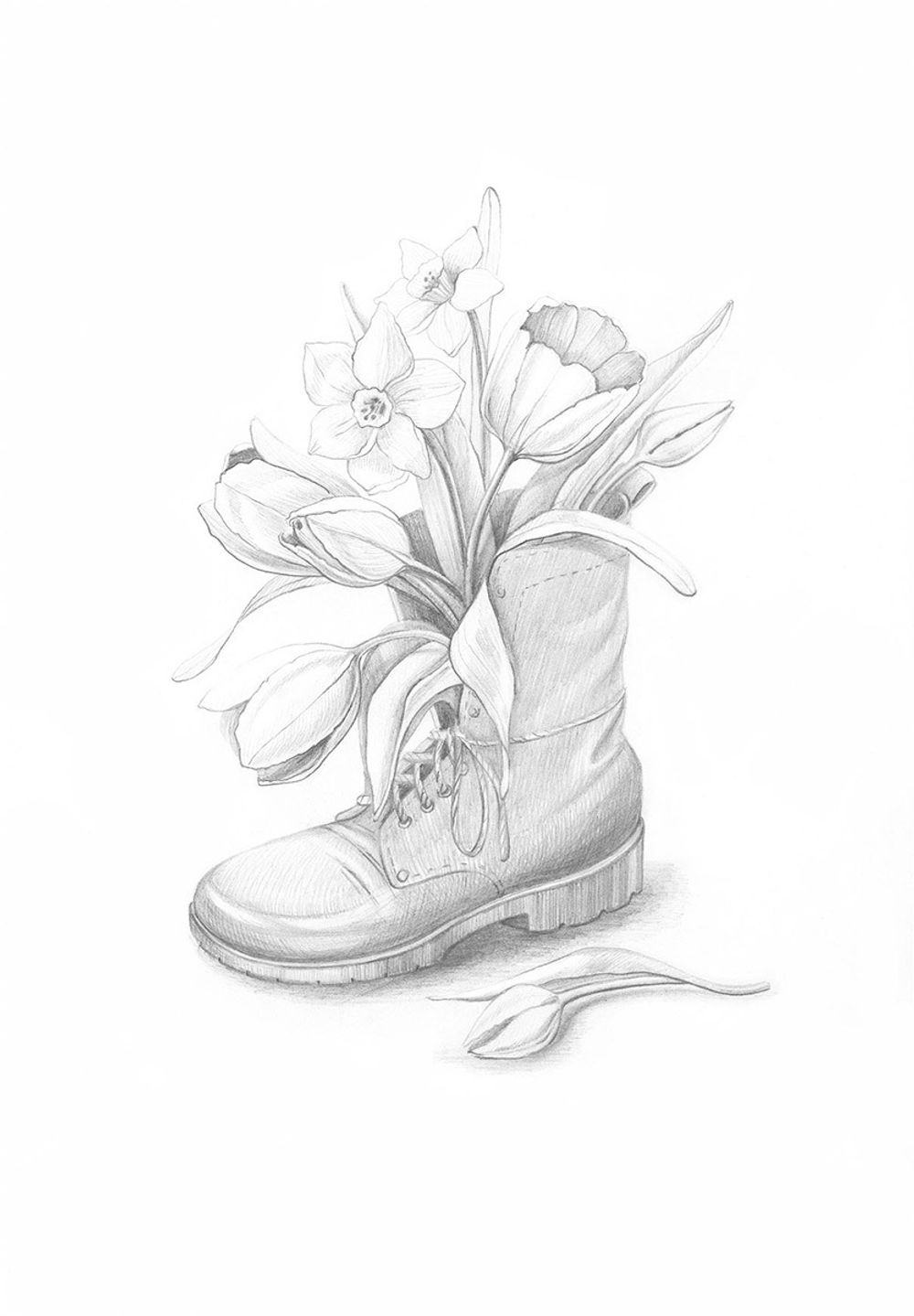 Скетч для раскрашивания чернографитными карандашами Красота повседневности 29.5х20.5 см, 1 л, Фрея RPSB-0060