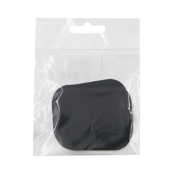 Термозаплатка, ткань, 57х67мм (черный (black)), AZ01, 10 шт