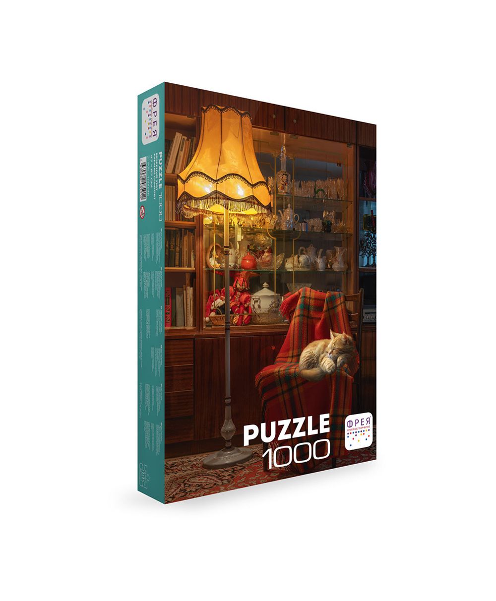 Пазл 1000 элементов, Вечерний уют, PZL-1000/46, Фрея