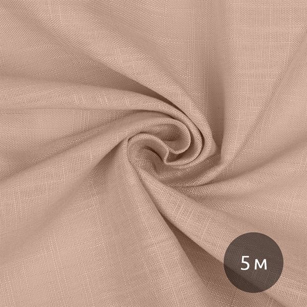 Льняная ткань 190 г/м², 140 см / 5 метров, TBY.Li.1002.31.5, цв.31 розовая пудра