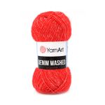Пряжа YarnArt (ЯрнАрт) Denim Washed / уп.10 мот. по 50 г, 130м, 919 красный